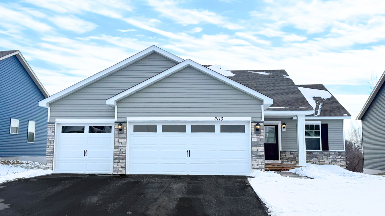 Actual exterior of the home.