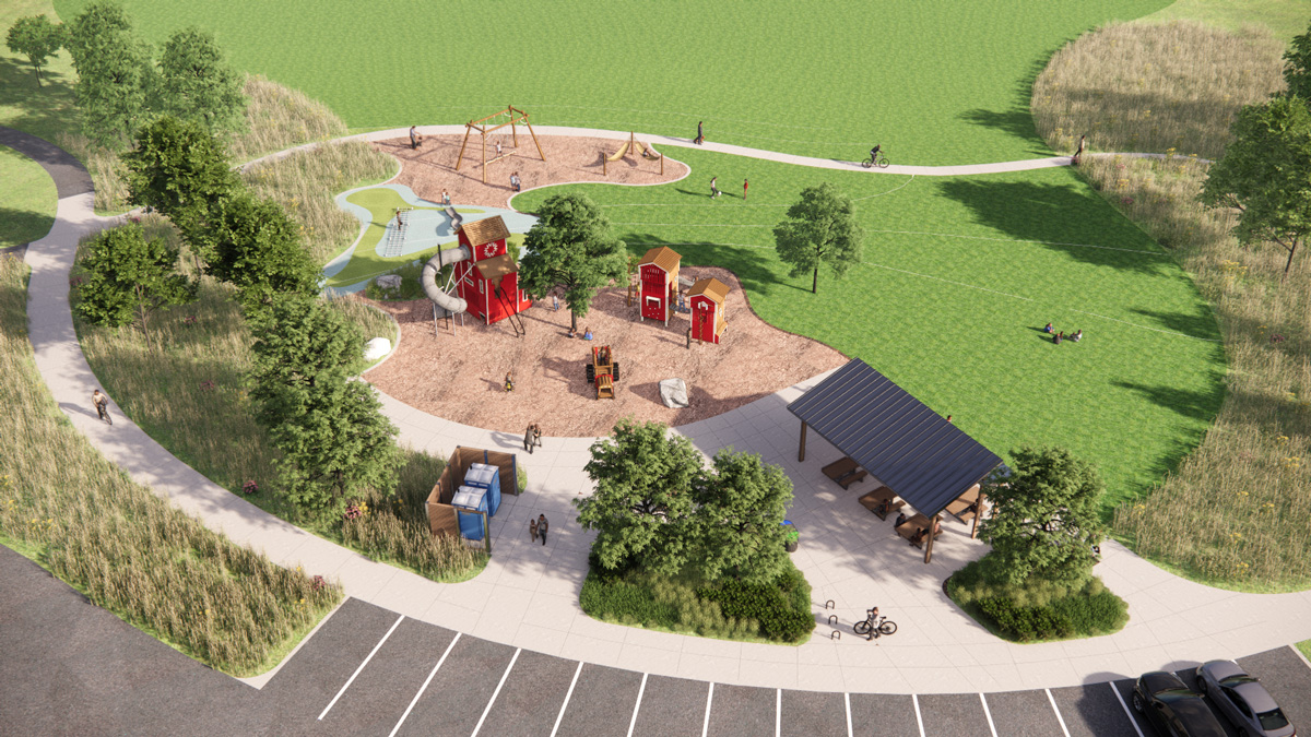 Jackson Commons Park Renderings