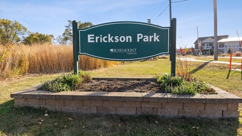 Erickson Park in Rosemount, MN.