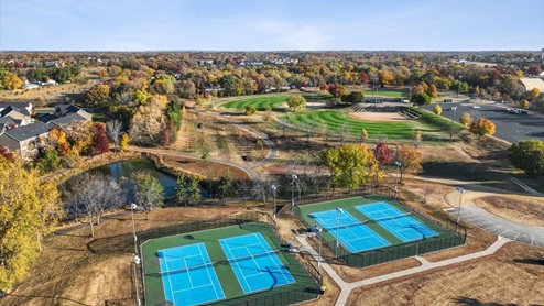 Rosemount High School and community center.