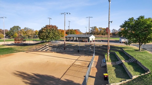 Rosemount High School and community center.