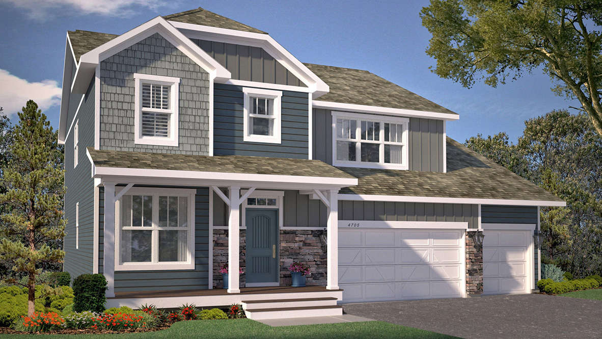 Floor Plan in Caramore Crossing Rosemount, MN D.R. Horton