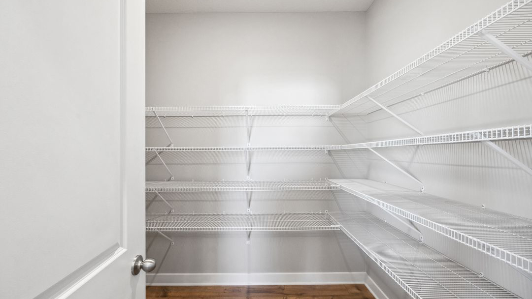 spacious pantry