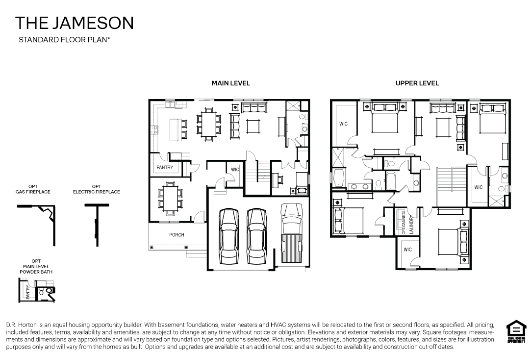 New Home Floor Plan in Rosemount, Minnesota at Caramore Crossing by D.R. Horton.