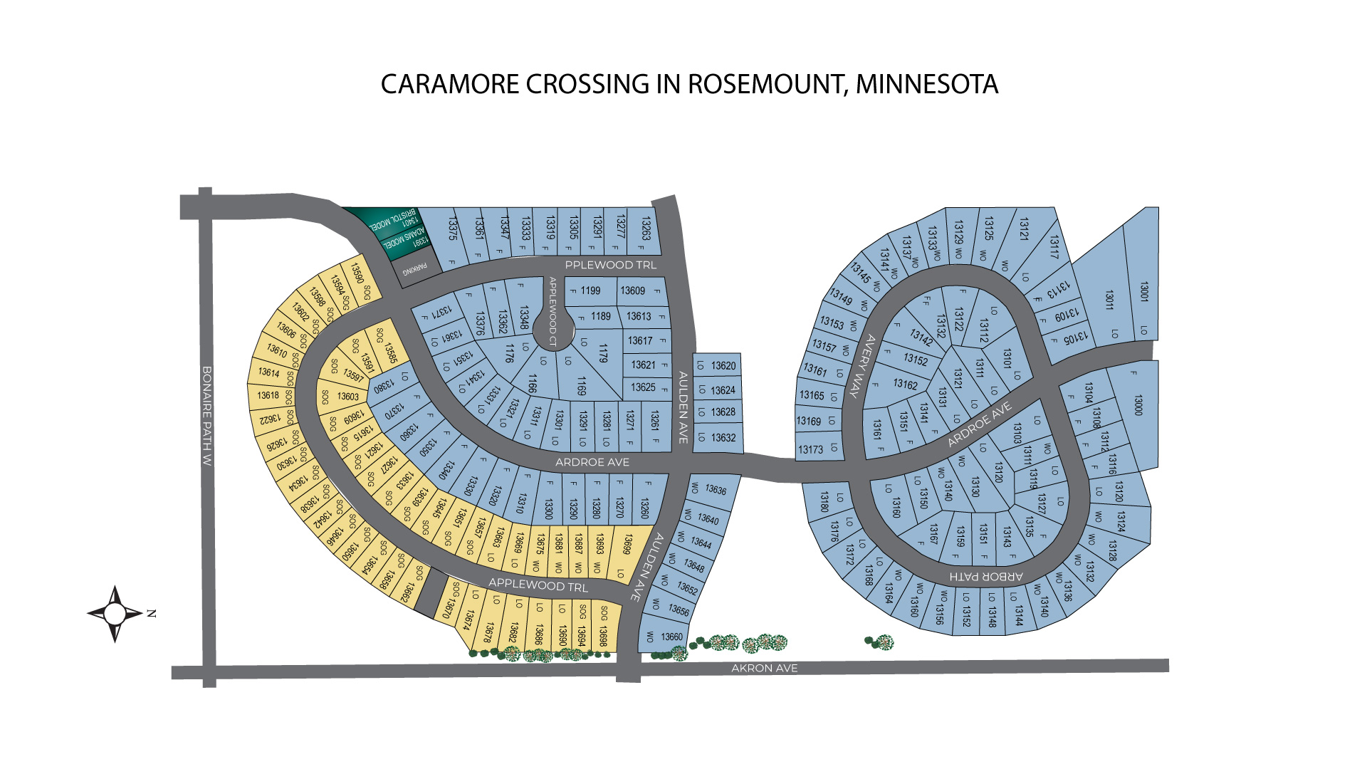 Static Lot Map