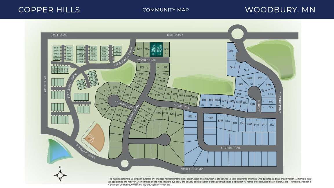 Static Lot Map