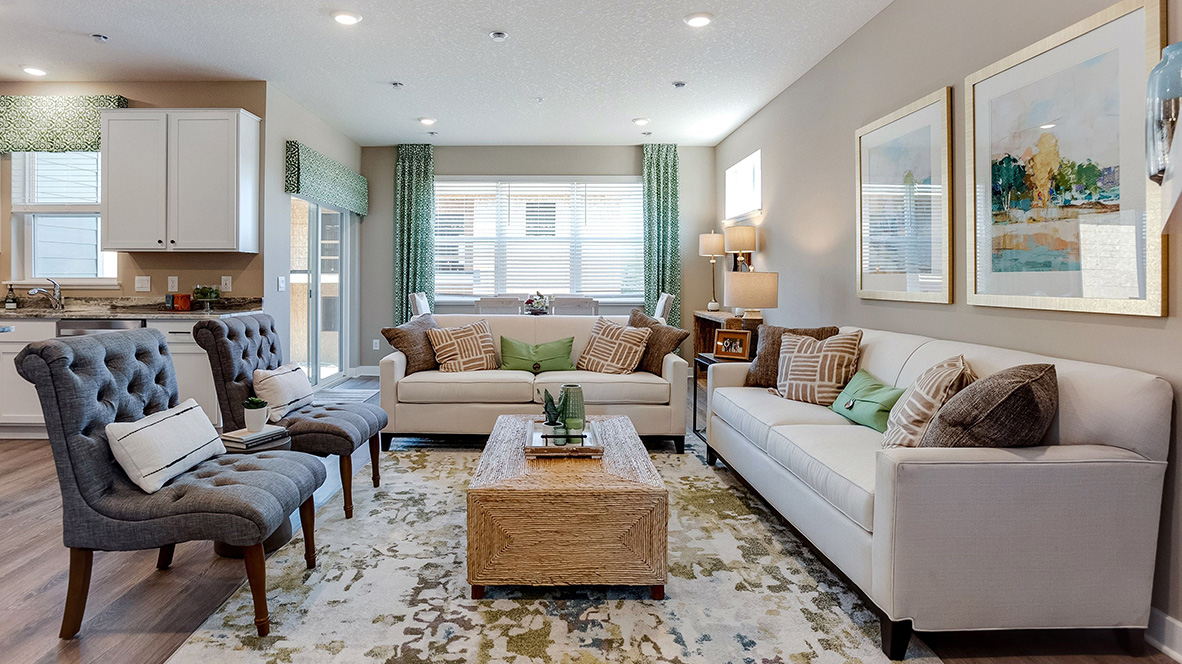 Floor Plan in Copper Hills Townhomes Woodbury, MN D.R. Horton