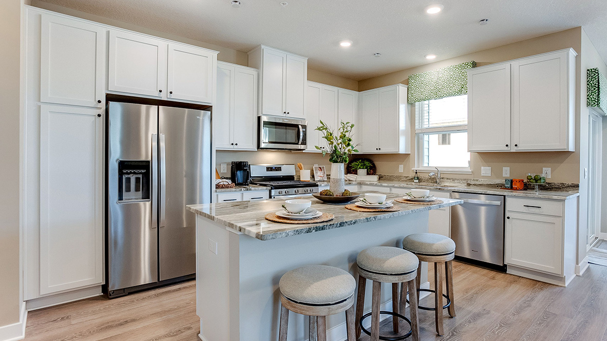 Floor Plan in Copper Hills Townhomes Woodbury, MN D.R. Horton