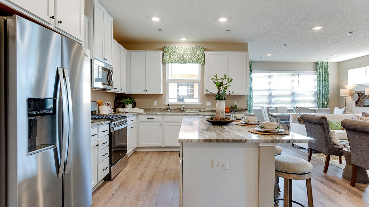 Floor Plan in Copper Hills Townhomes Woodbury, MN D.R. Horton