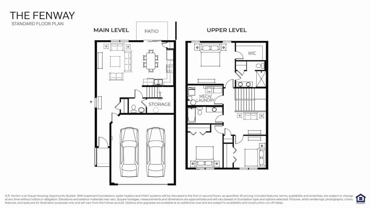 New Home Floor Plan in Woodbury, Minnesota at Copper Hills by D.R. Horton.