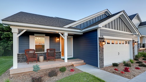 heartland cottage exterior.