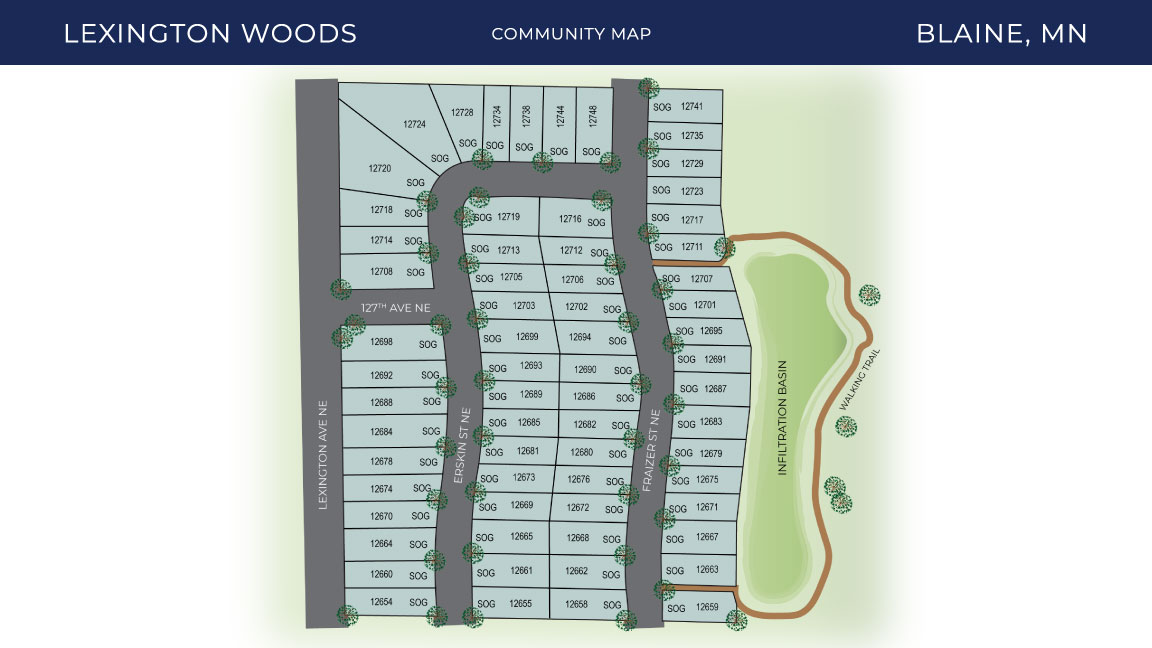 Static Lot Map