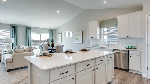Open concept main level.
