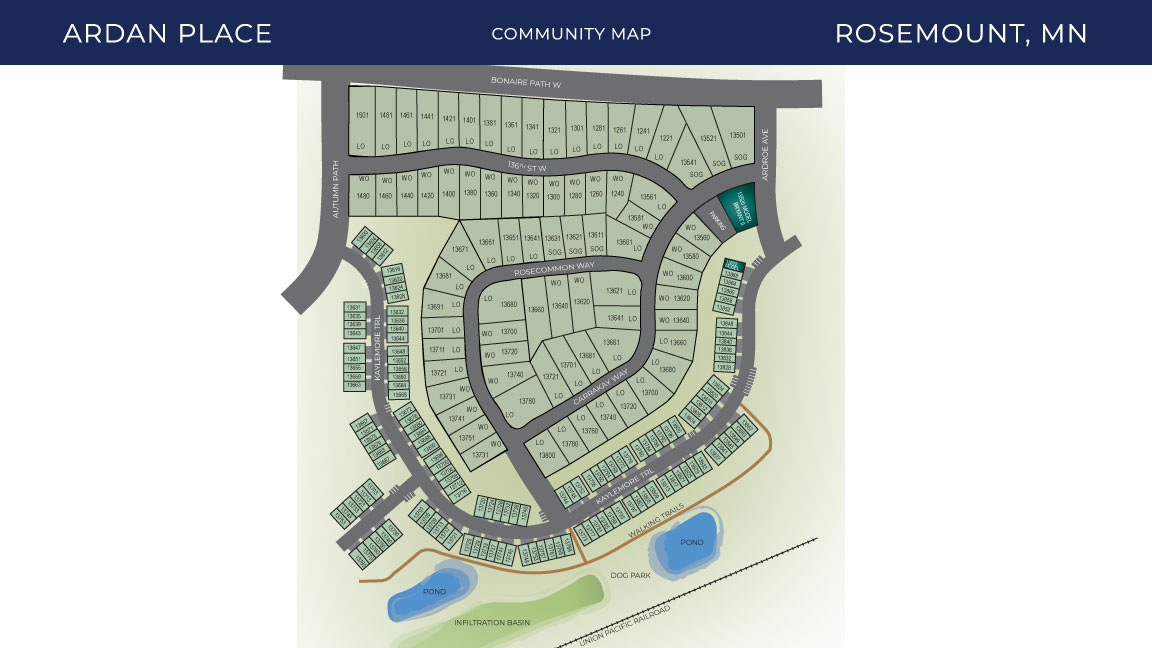 Static Lot Map