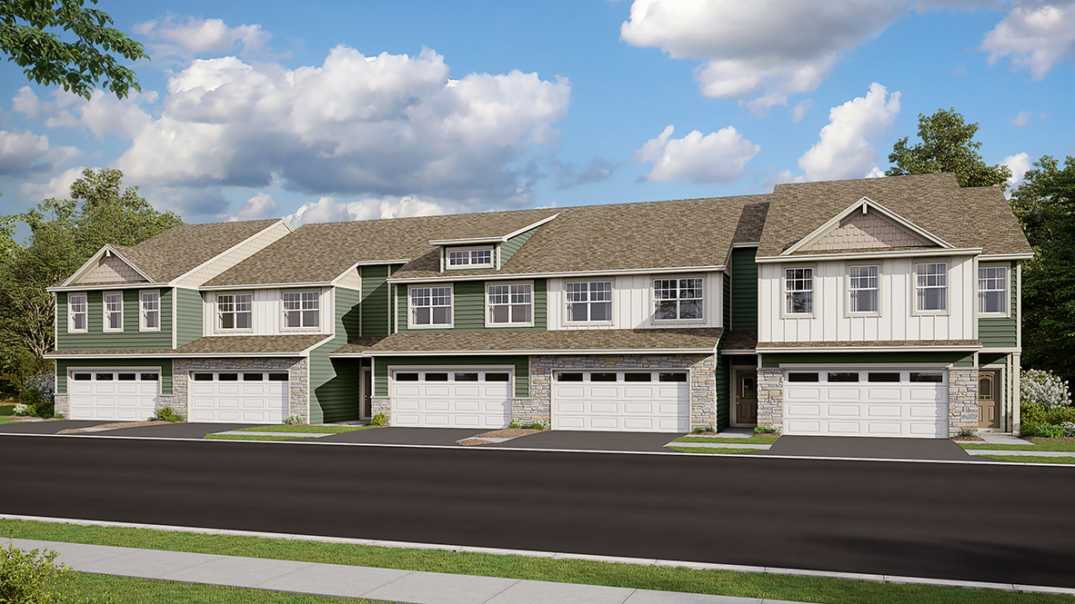 Floor Plan in Ardan Place Express Townhomes Rosemount, MN D.R. Horton