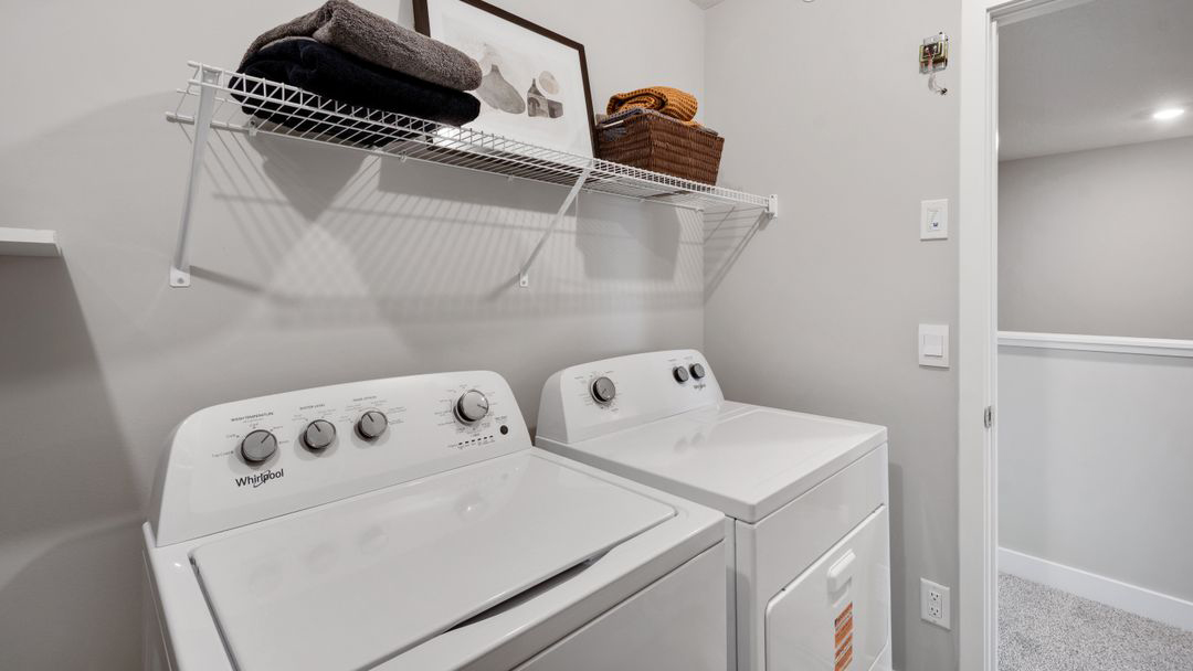 Laundry room.