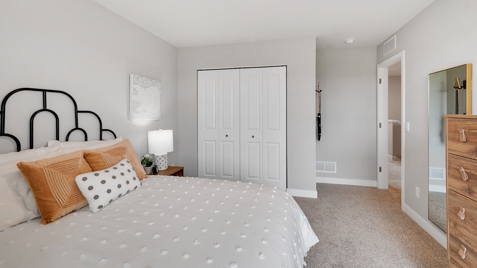 Upper level bedroom.