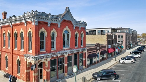 Downtown Farmington, Minnesota.