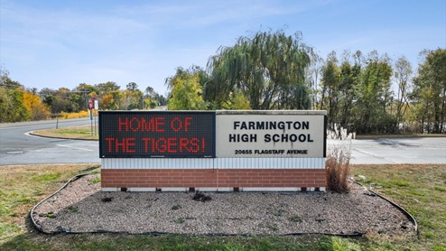 Farmington High School.