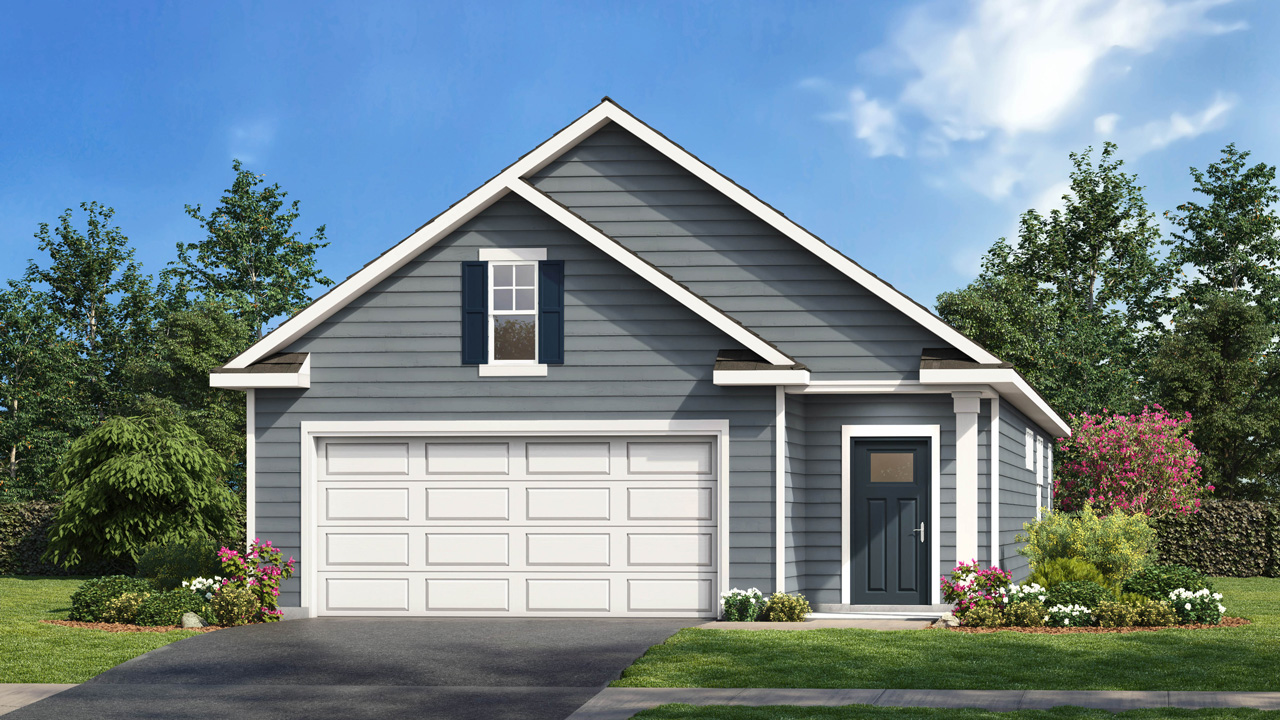 The Sawyer exterior elevation.