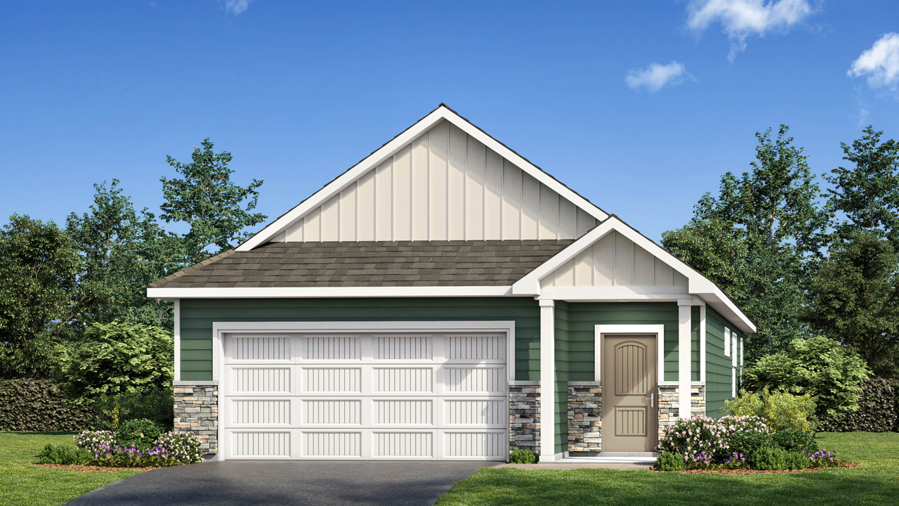 The Sawyer exterior elevation.