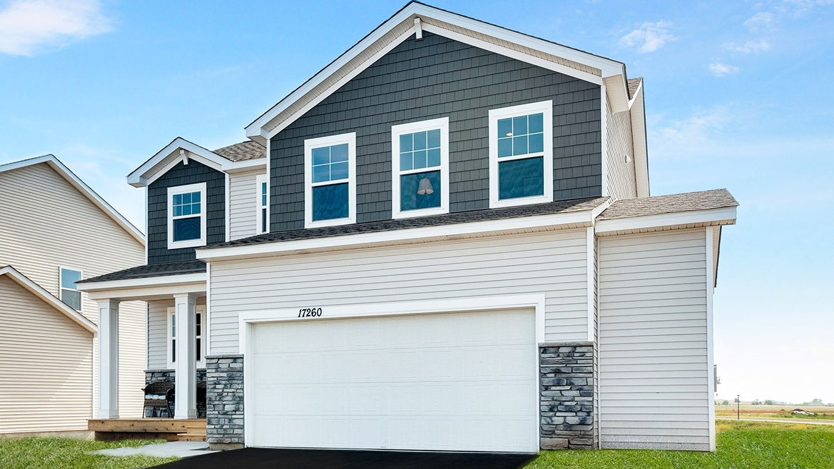 Floor Plan in Whispering Fields Express Select Farmington MN D R