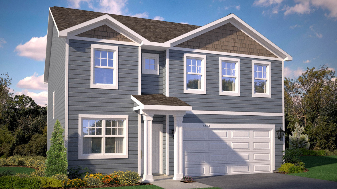 New Home in Farmington, Minnesota at Whispering Fields by D.R. Horton.