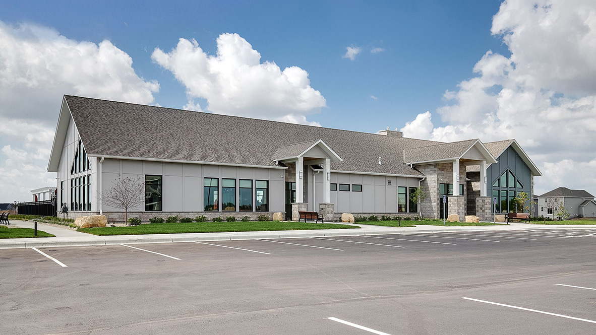 Clubhouse outside