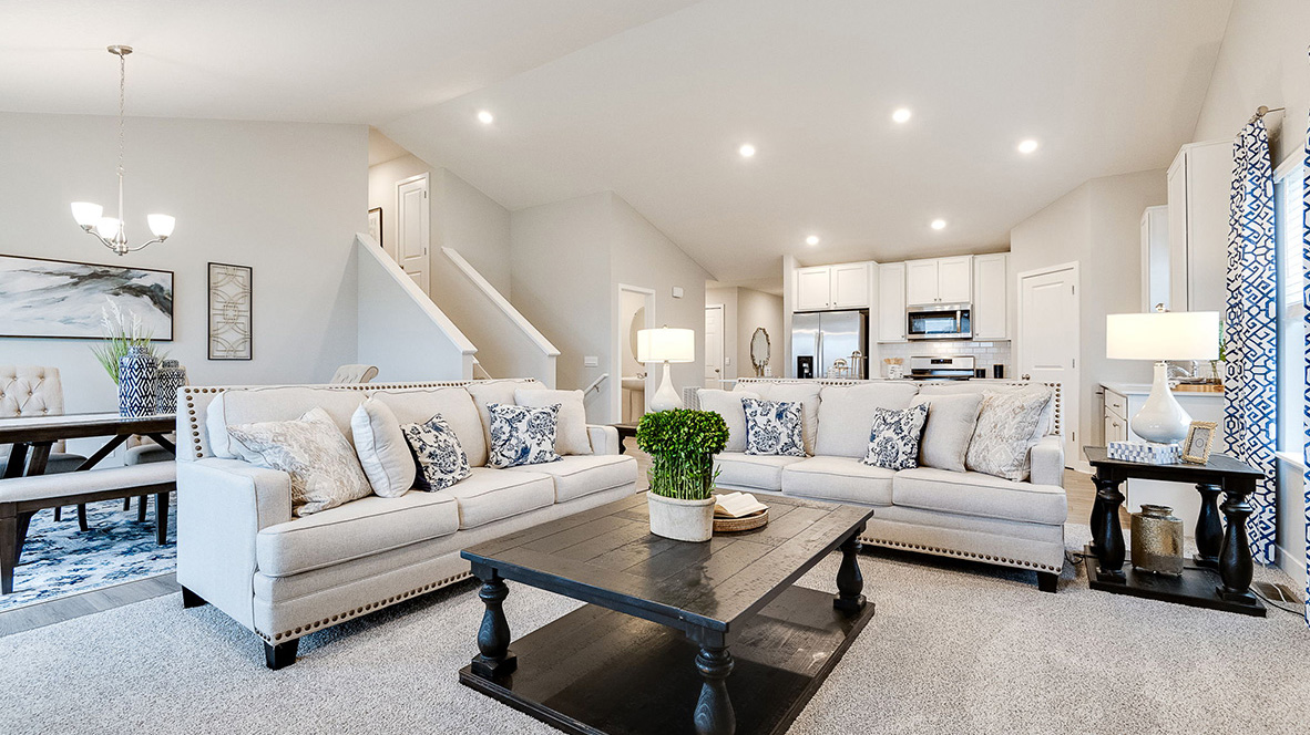 3-5 bedroom homes for sale with finished lower levels included.