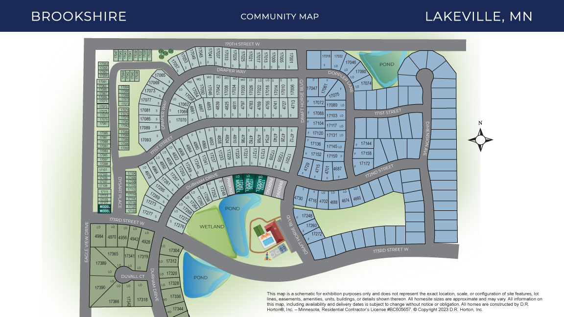 Static Lot Map