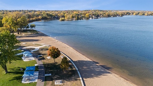 Antlers Park in Lakeville, Minnesota by Lake Marion.