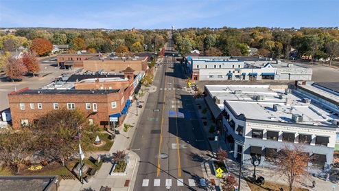 downtown Lakeville, Minnesota.