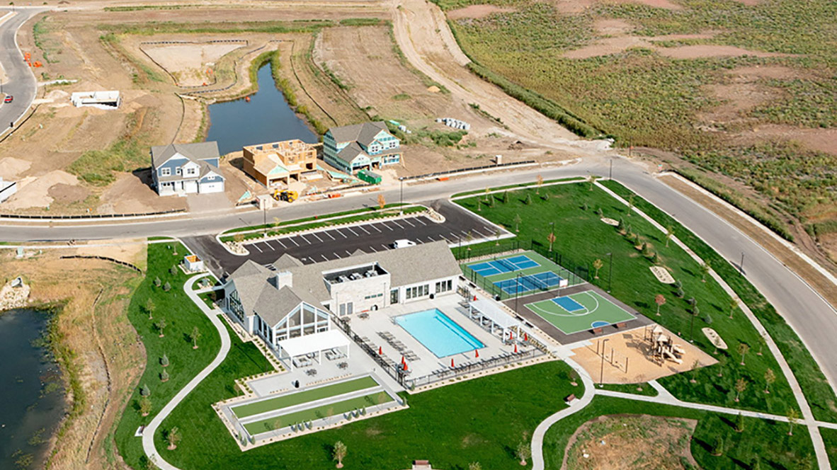 Resort-style living at the clubhouse at Brookshire in Lakeville, Minnesota.