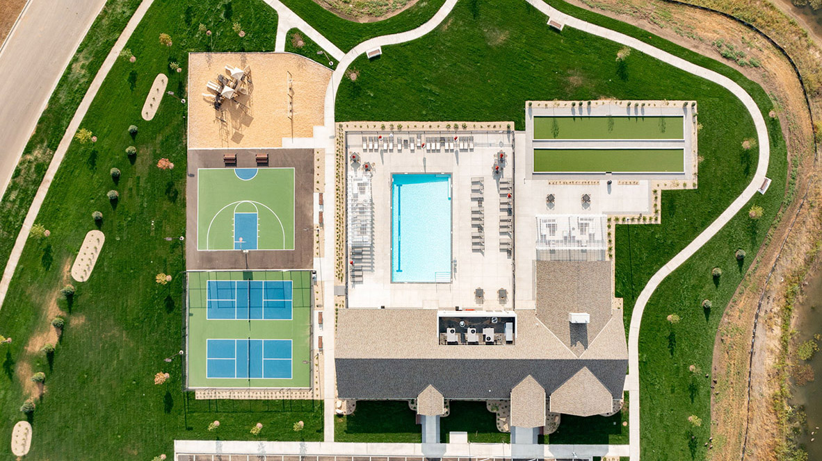 Resort-style living at the clubhouse at Brookshire in Lakeville, Minnesota.