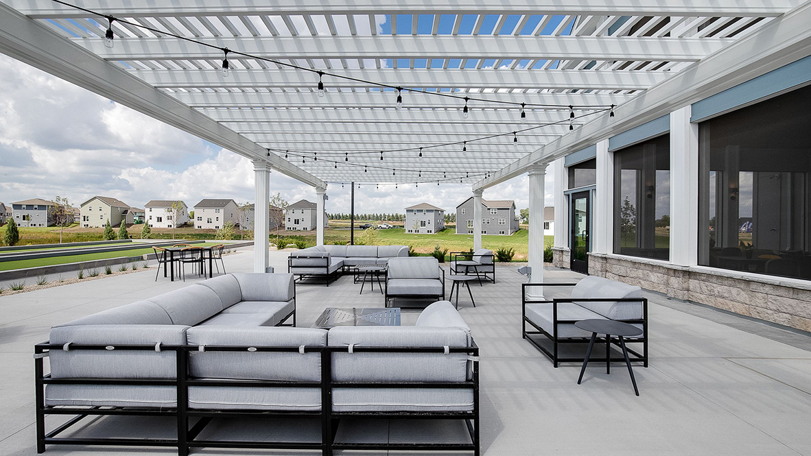 Resort-style living at the clubhouse at Brookshire in Lakeville, Minnesota.