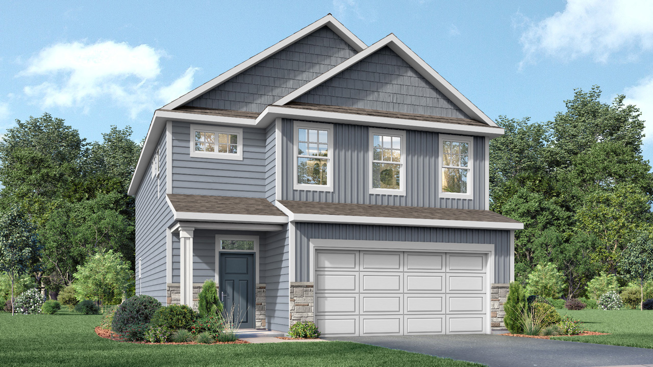 Louisville exterior rendering.