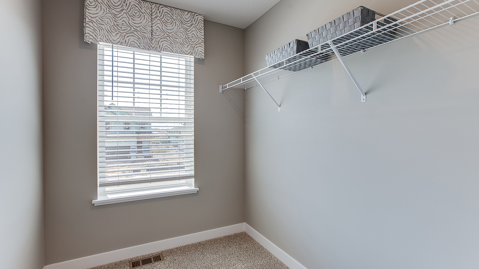 Bedroom suite's walk in closet