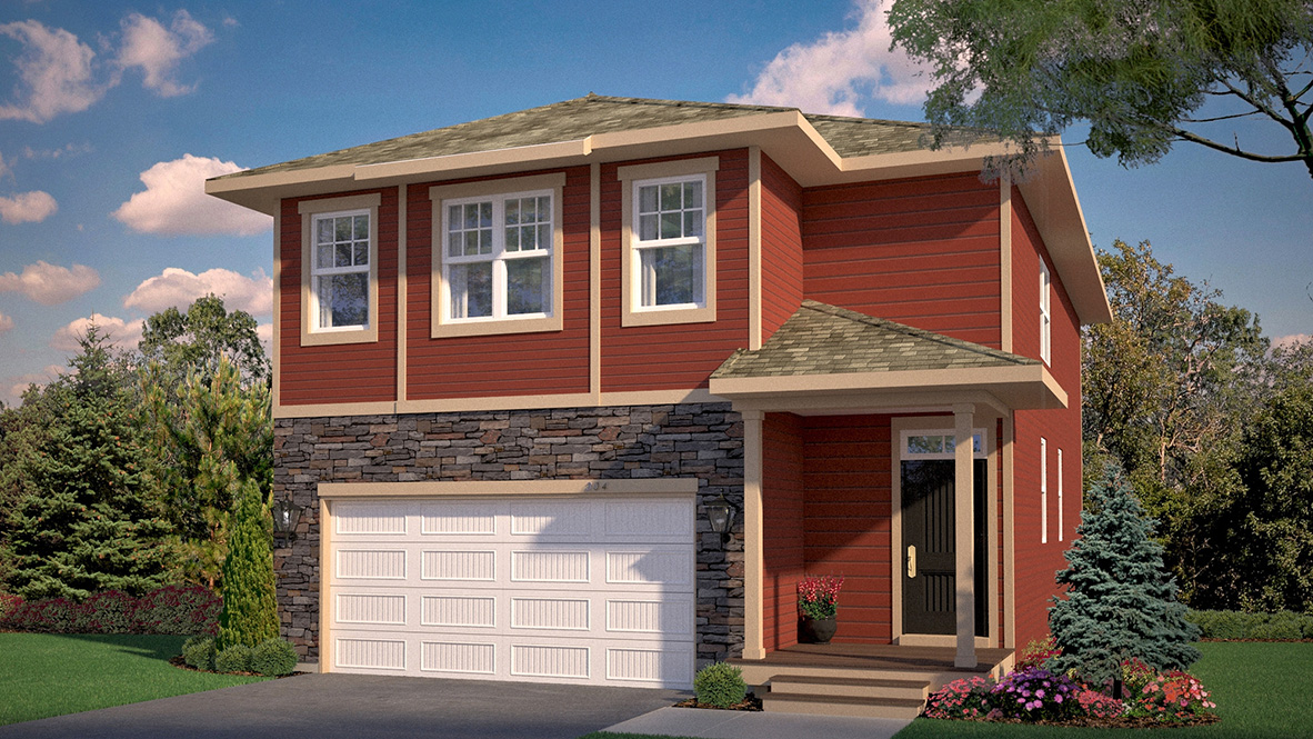 Rendering of Eldorado Heartland Cottage elevation