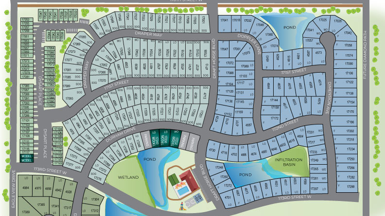 Static Lot Map