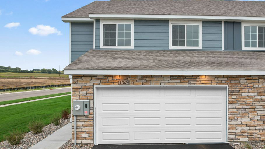 17584 Driscoll Place, Lakeville, MN, Brookshire By D.R. Horton 3 bed, 2.5 bath, 2-car garage, 2-story street view