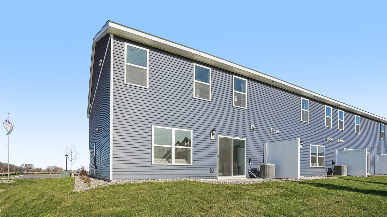 Exterior with patio.