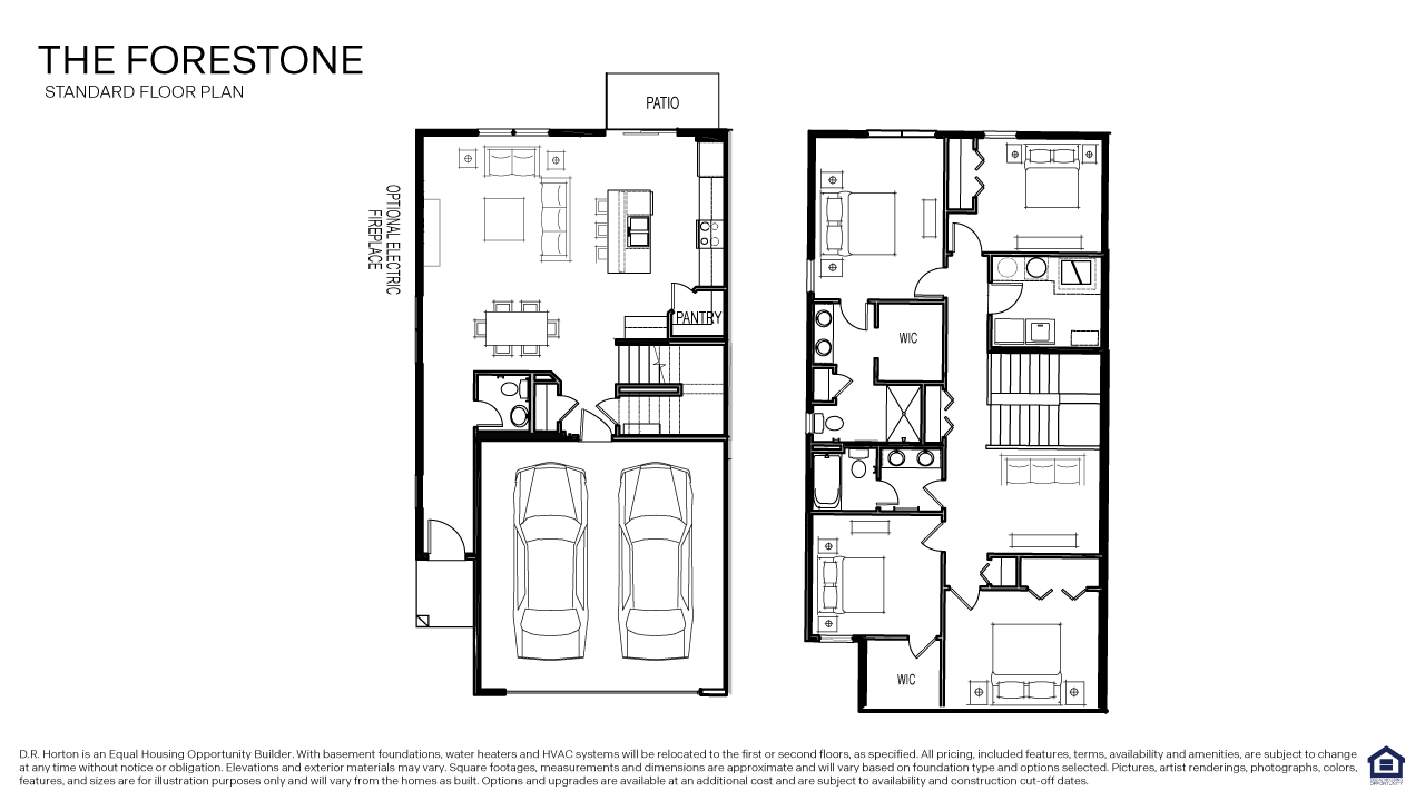 New Home Floor Plan in Lakeville, Minnesota at Brookshire by D.R. Horton.