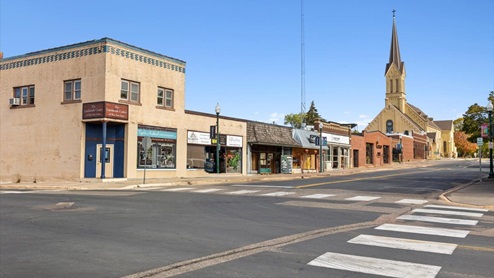 Old downtown Waconia.
