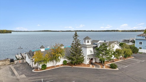 Lola's restaurant right on Lake Waconia.