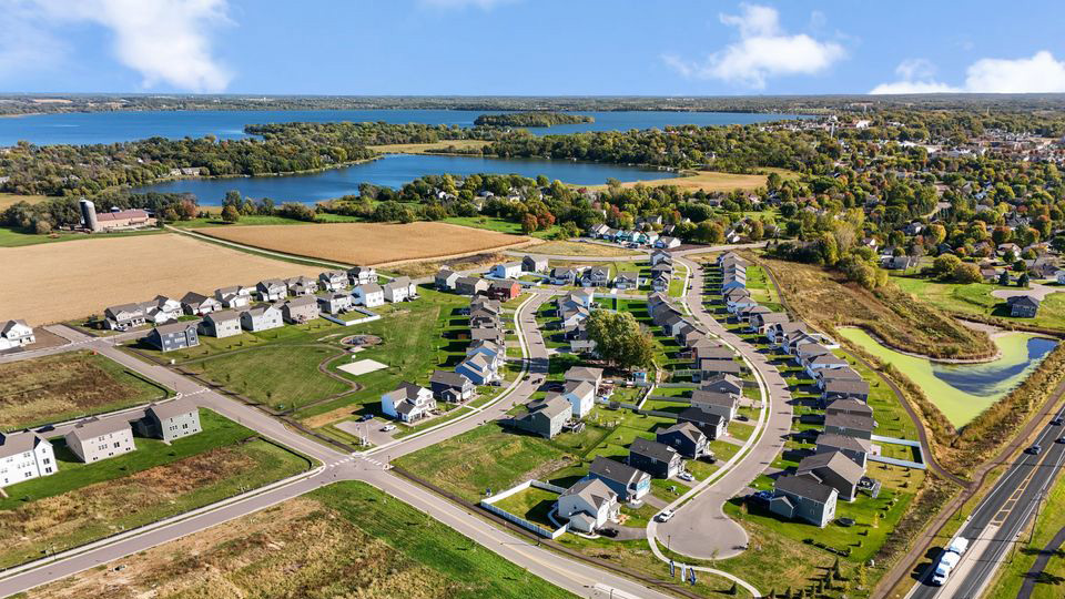 Aerial photos of Fields of Waconia.