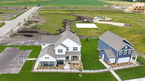 new two story homes in waconia, minnesota
