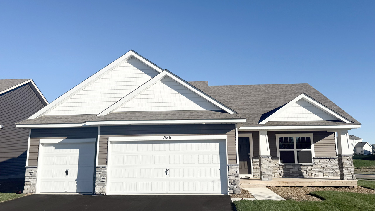 Exterior elevation of the home.