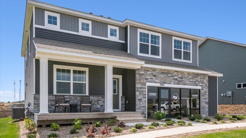 The Henley plan exterior elevation.