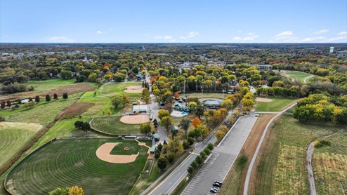 Town Ball Municiple Baseball fields in Delano, Minnesota.