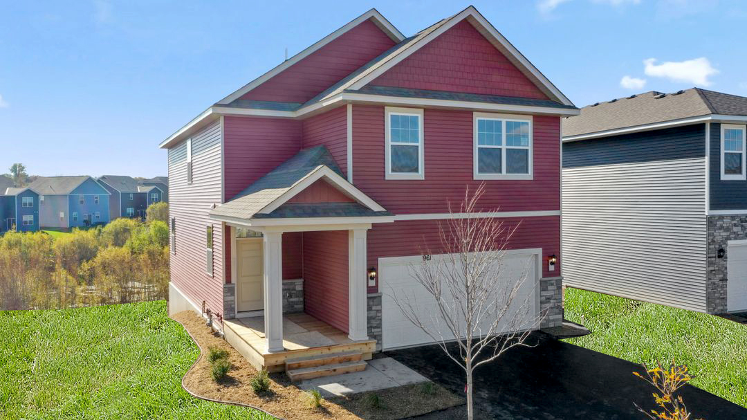 Eldorado with two car garage.